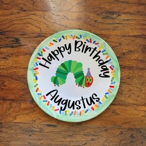 Custom Birthday Plates for Kids | Personalized & Reusable Keepsakes